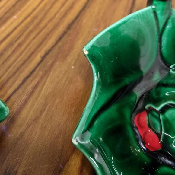 Holly Berries candle holders - Picture 7 of 7